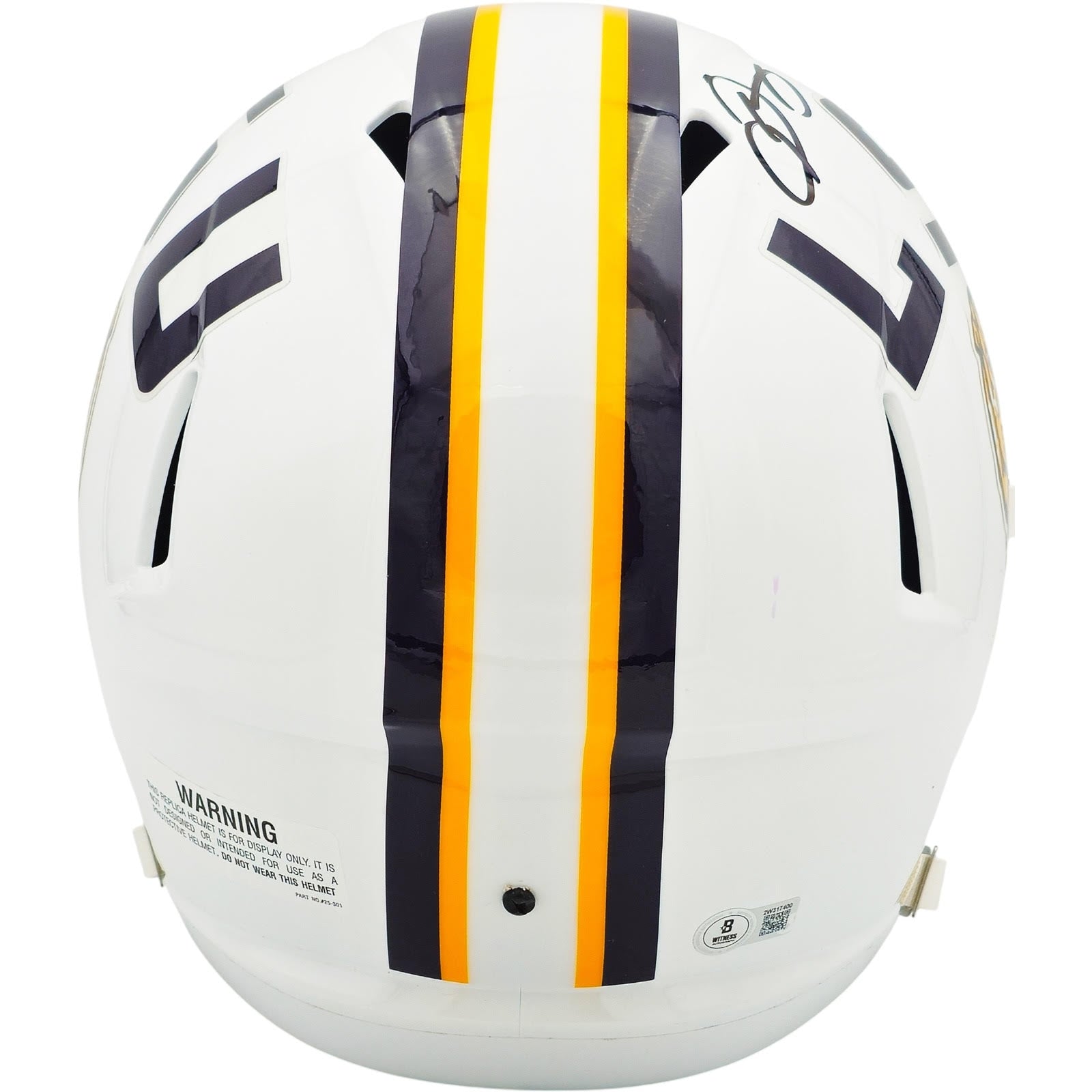 Autographed Odell Beckham Jr. LSU Louisiana State Tigers Deluxe Full-Size Replica Helmet - JSA-Powers Sports Memorabilia