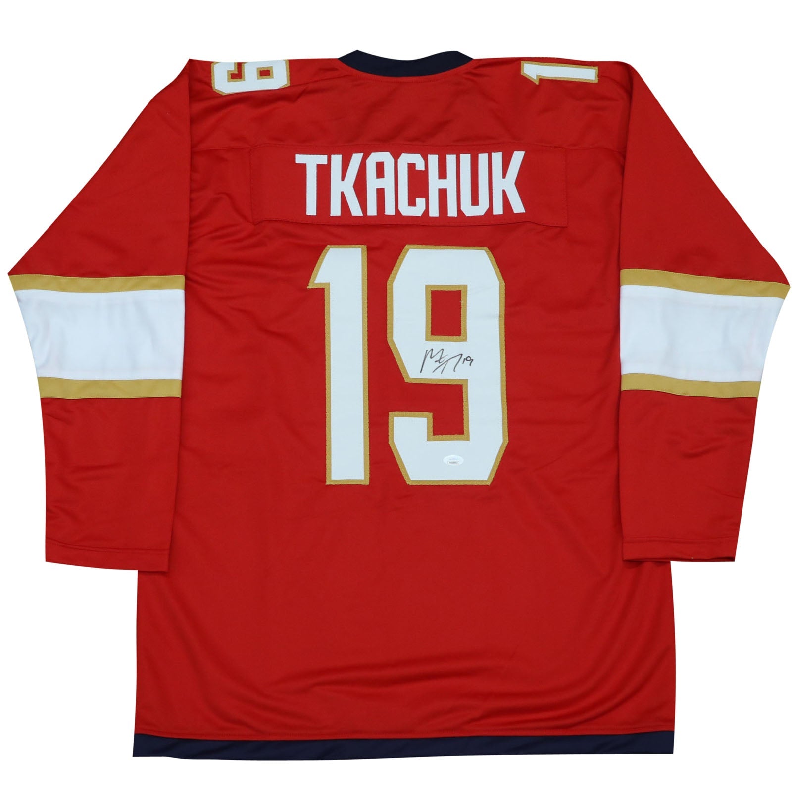 Autographed Matthew Tkachuk Florida (Red #19) Custom Hockey Jersey - JSA-Powers Sports Memorabilia