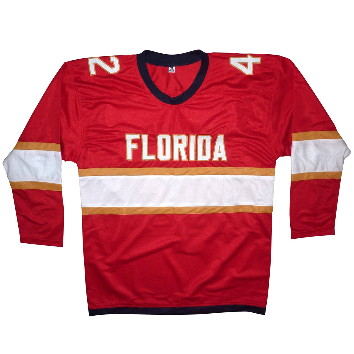 Autographed Gustav Forsling Florida (Red #42) Custom Hockey Jersey - JSA-Powers Sports Memorabilia