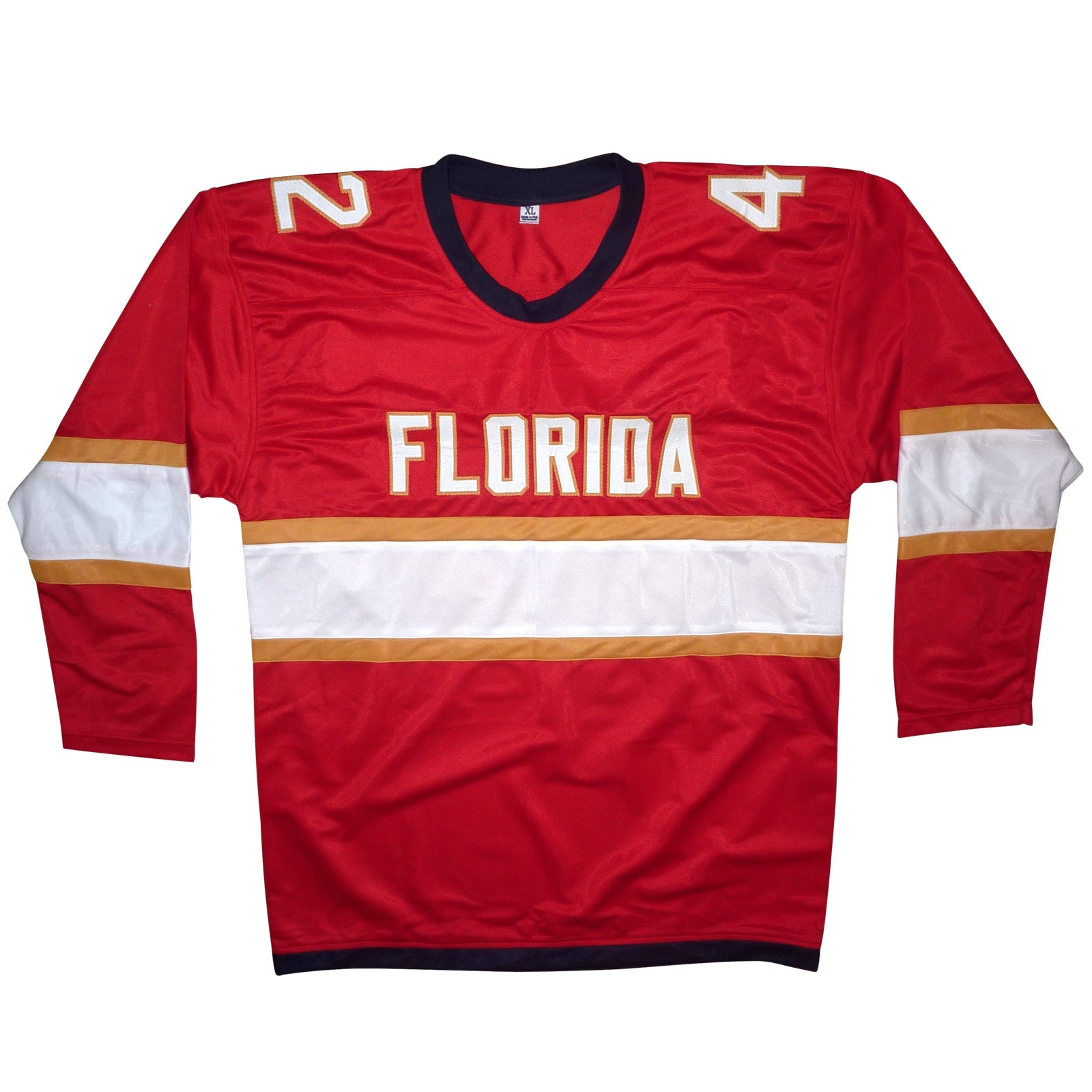 Autographed Gustav Forsling Florida (Red #42) Custom Hockey Jersey - JSA-Powers Sports Memorabilia