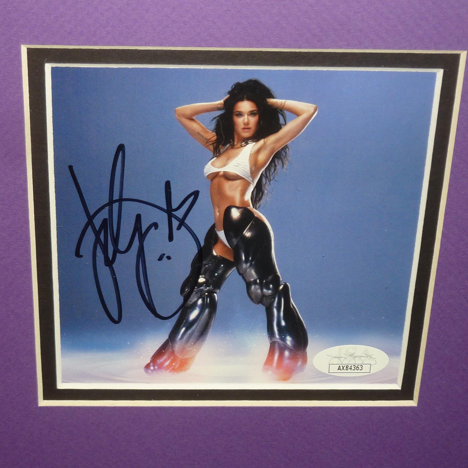 Autographed Katy Perry 143 CD Deluxe Framed with 11x14 Photo - JSA-Powers Sports Memorabilia