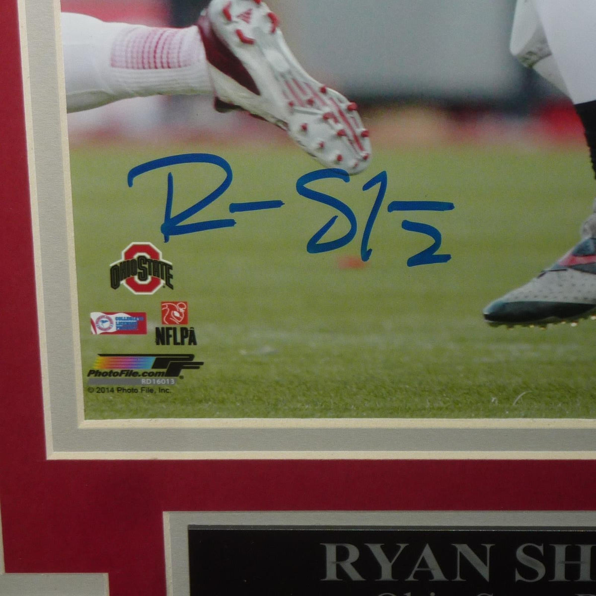 Autographed Ryan Shazier Ohio State Buckeyes Deluxe Framed 8x10 Photo - JSA-Powers Sports Memorabilia