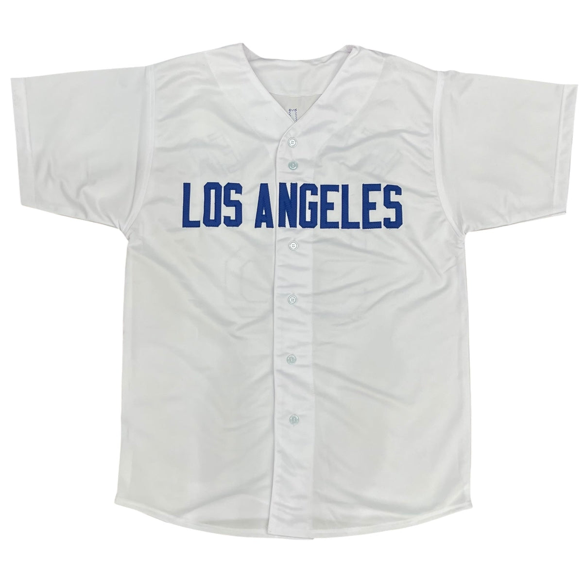 Autographed Orel Hershiser Los Angeles (White #55) Custom Jersey - Beckett-Powers Sports Memorabilia