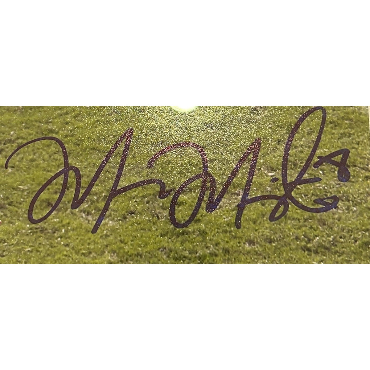 Autographed Marcus Mariota Tennessee Titans (1st NFL Game) Framed 8x10 Photo - MM Holo-Powers Sports Memorabilia