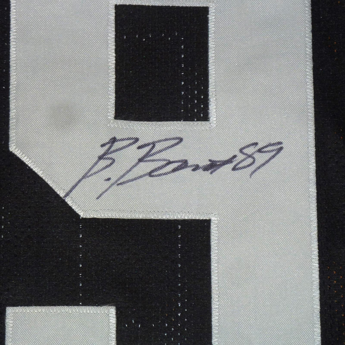 Autographed Brock Bowers Las Vegas (Black #89) Custom Jersey - Beckett-Powers Sports Memorabilia