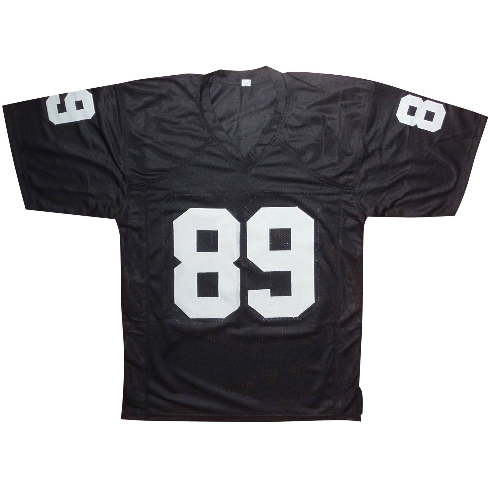 Autographed Brock Bowers Las Vegas (Black #89) Custom Jersey - Beckett-Powers Sports Memorabilia