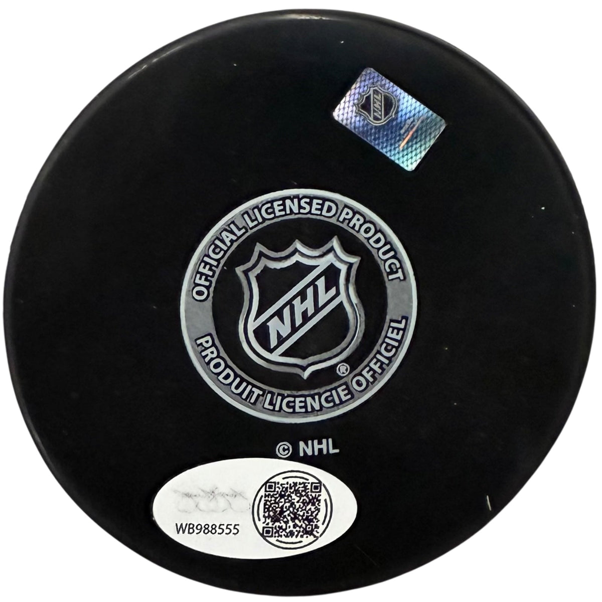 Autographed Mackie Samoskevich Florida Panthers Hockey Puck - JSA-Powers Sports Memorabilia