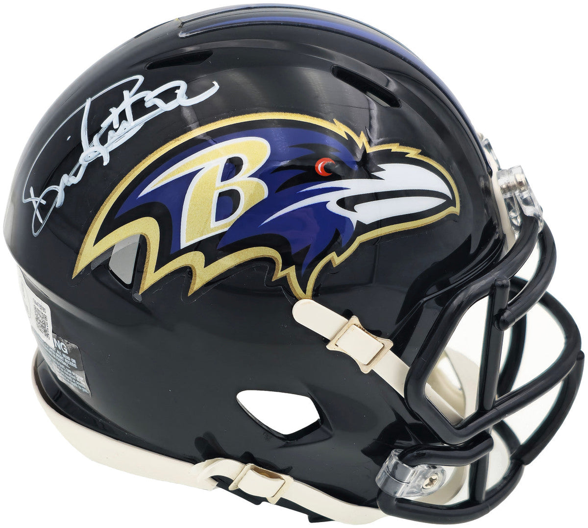 Autographed Derrick Henry Baltimore Ravens Mini Helmet - JSA