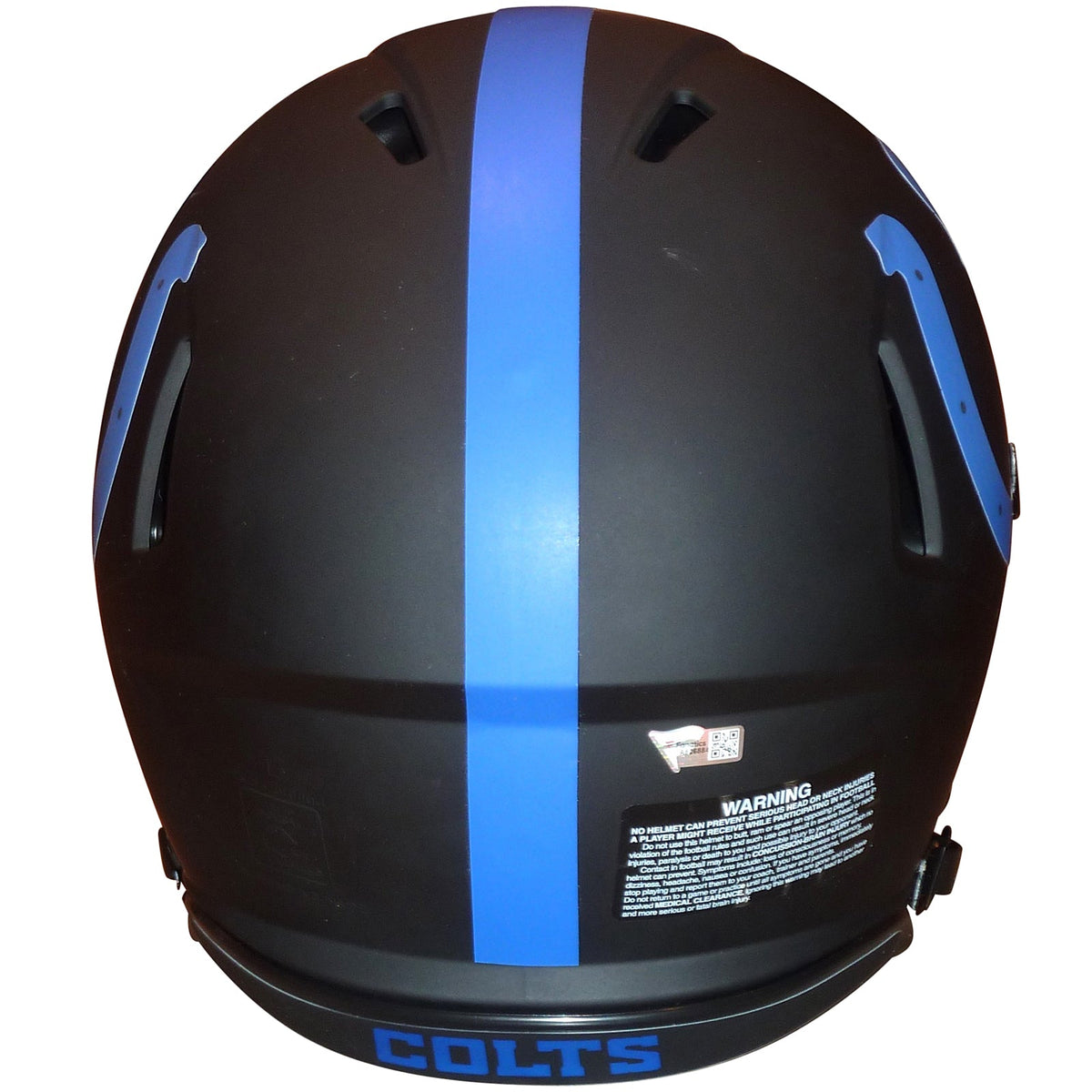 Autographed Peyton Manning Indianapolis Colts (ECLIPSE Alternate) Authentic Helmet - Fanatics-Powers Sports Memorabilia