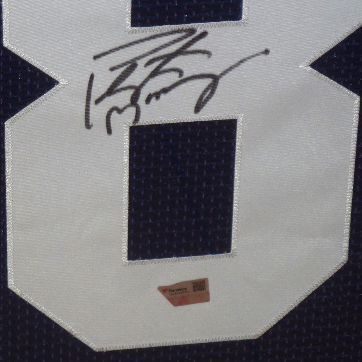 Autographed Peyton Manning Indianapolis Colts (Blue #18) Deluxe Framed Jersey - Fanatics-Powers Sports Memorabilia