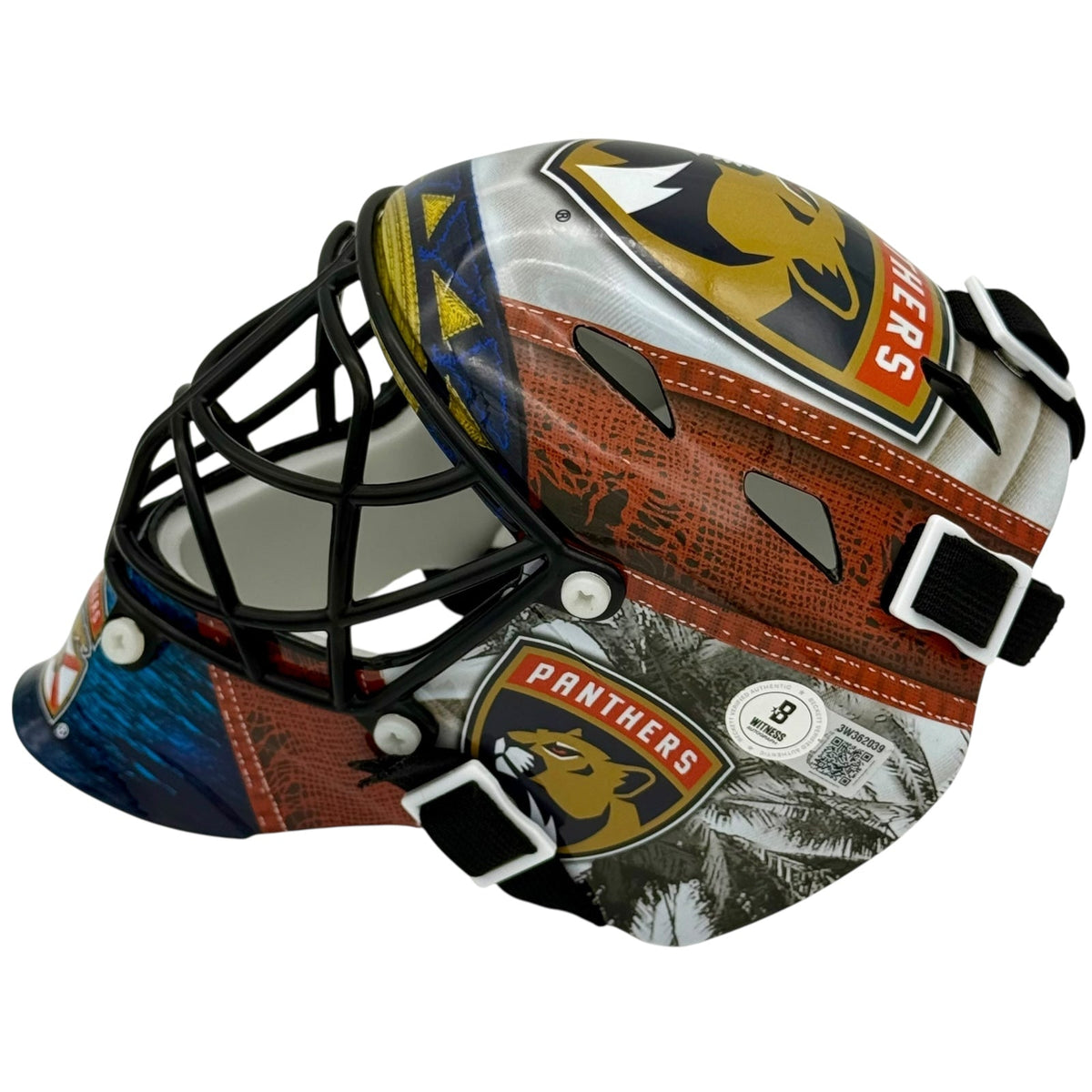 Autographed Sergei Bobrovsky Florida Panthers Mini Goalie Mask - Beckett-Powers Sports Memorabilia