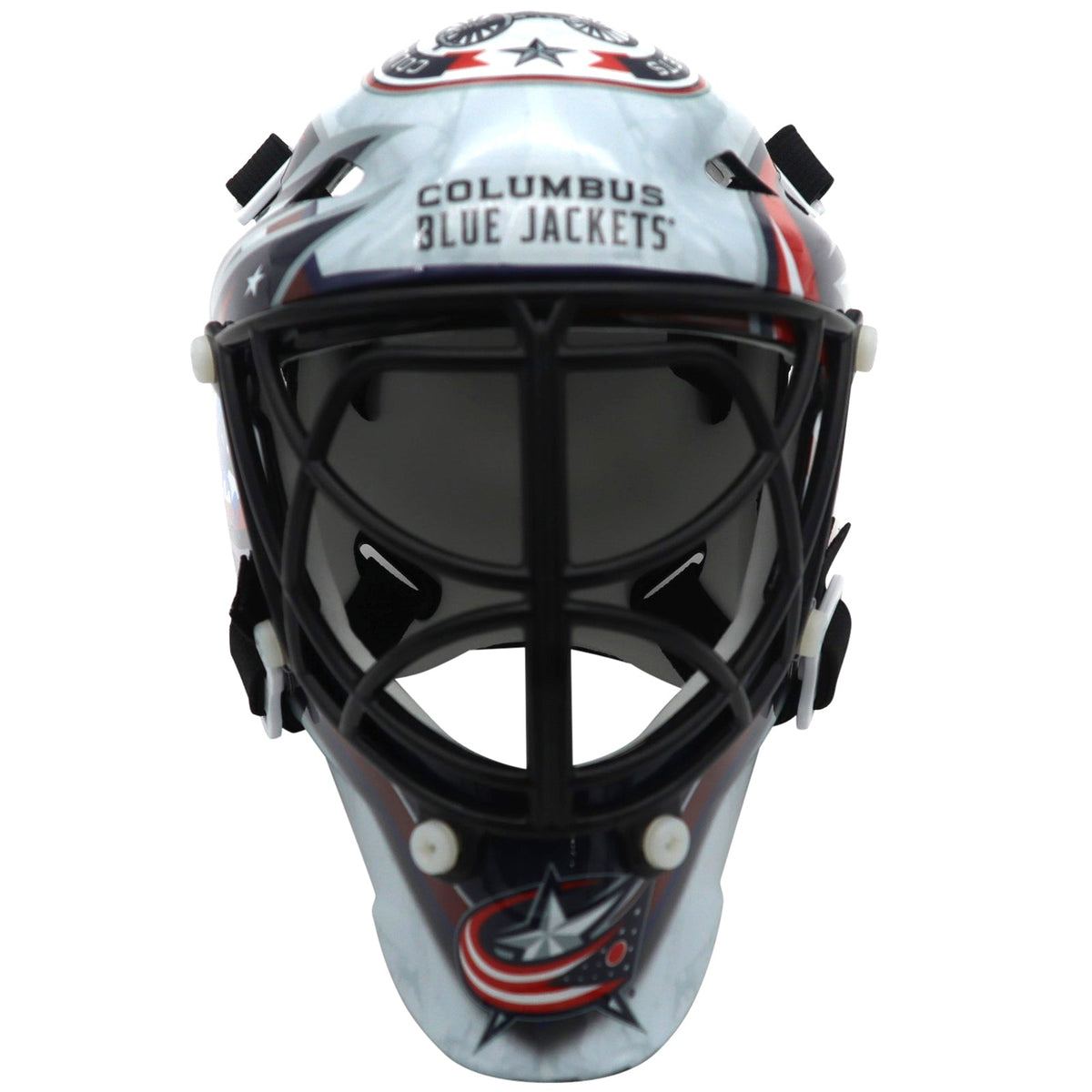 Autographed Sergei Bobrovsky Columbus Blue Jackets Mini Goalie Mask - JSA-Powers Sports Memorabilia