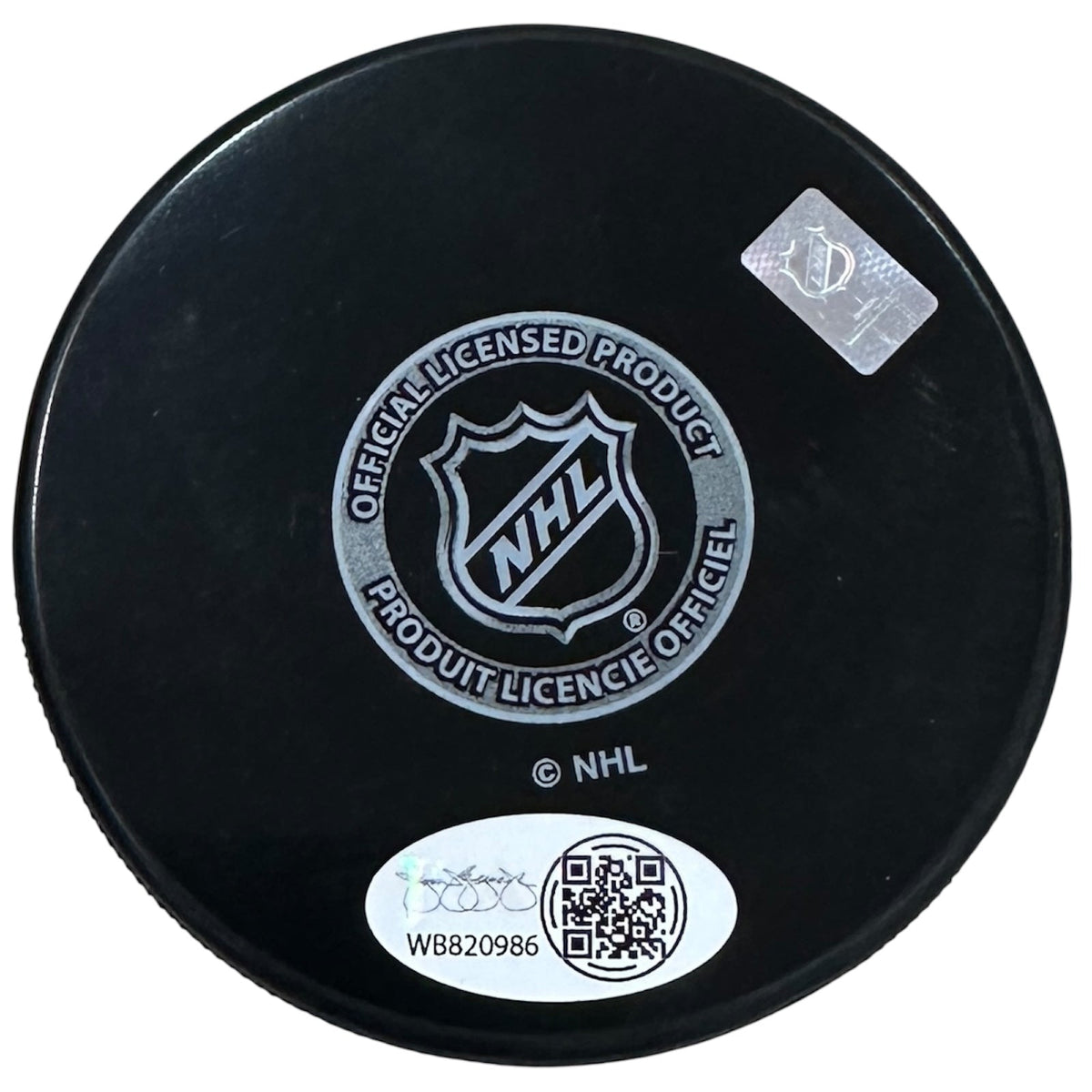 Autographed Gustav Nyquist Nashville Predators Hockey Puck - JSA-Powers Sports Memorabilia