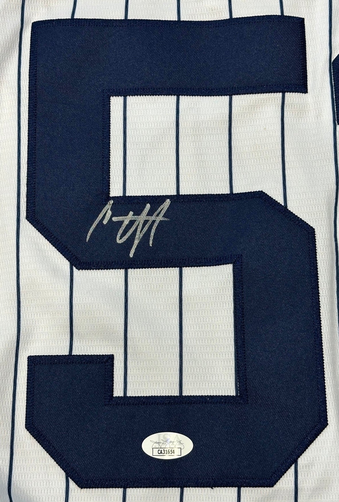 Autographed CC Sabathia New York Yankees (Pinstripe #52) Majestic Jersey - JSA-Powers Sports Memorabilia