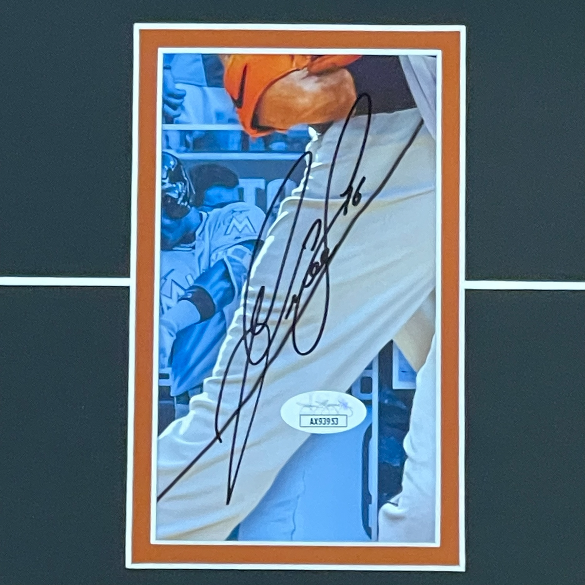 Autographed Jose Fernandez Miami Marlins "Signature Series" Frame - JSA-Powers Sports Memorabilia