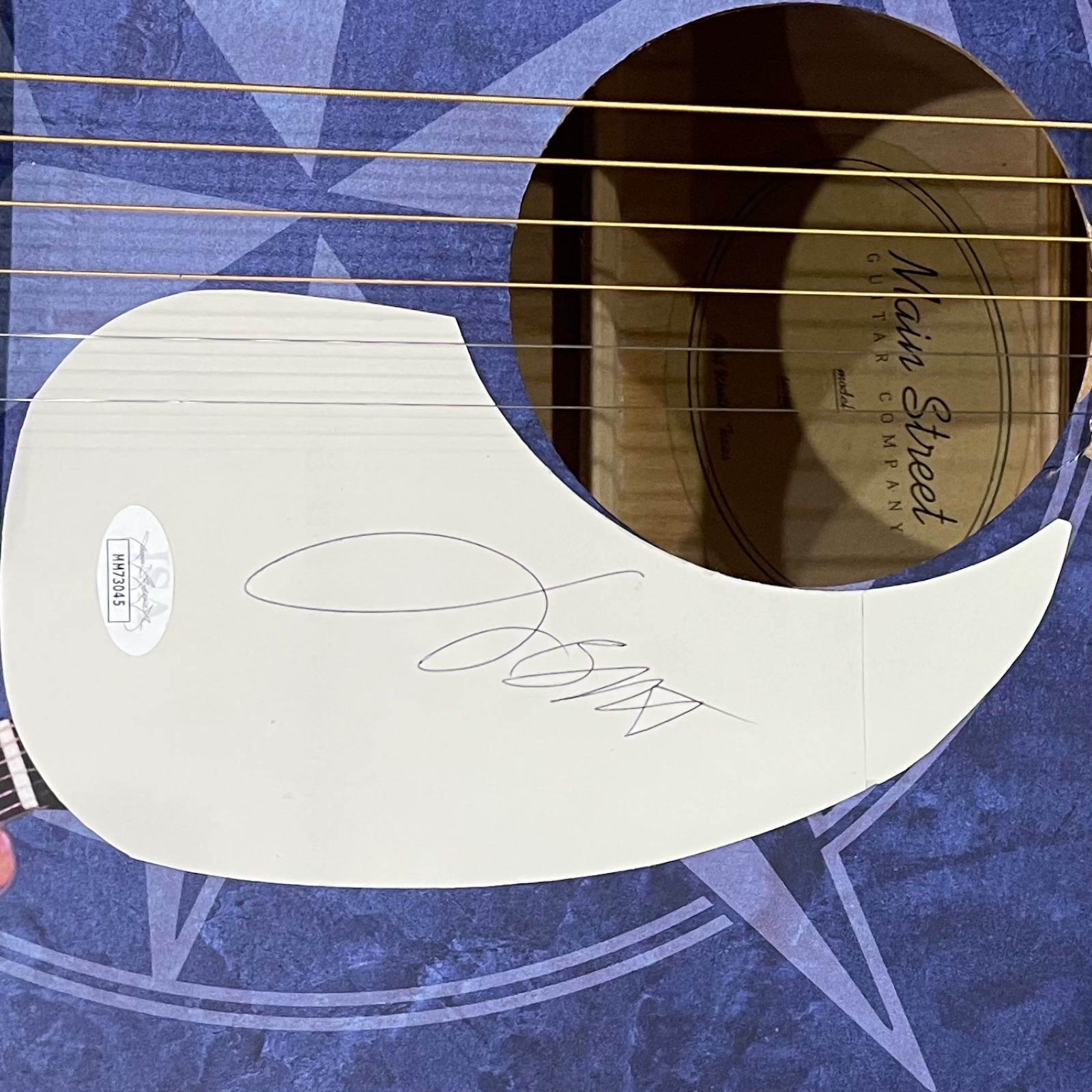 Jimmy Buffett Margaritaville Wrapped Acoustic Guitar with Signature - JSA LOA | Collectible Memorabilia-Powers Sports Memorabilia