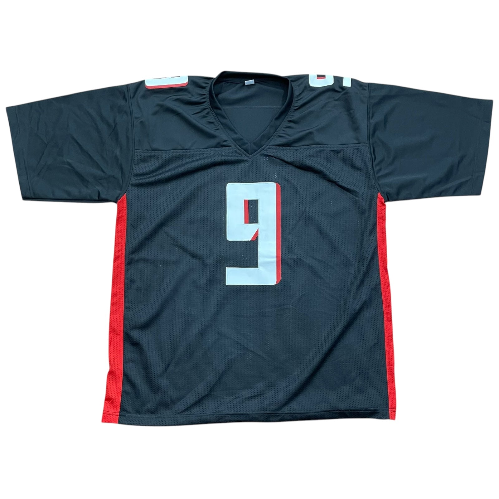 Autographed Michael Penix Jr. Atlanta (Black #9) Custom Jersey - BAS Witness-Powers Sports Memorabilia