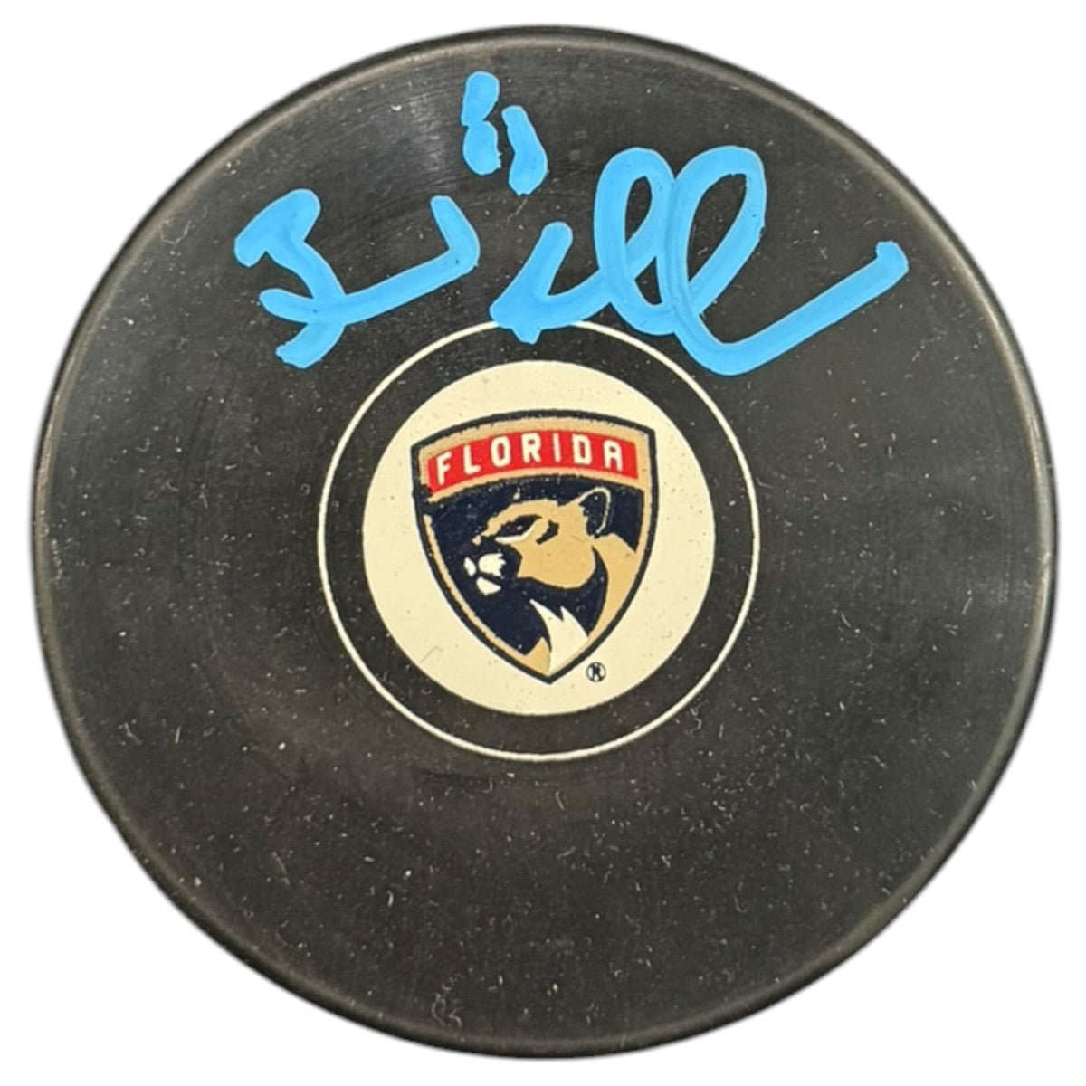 Autographed Brad Marchand Florida Panthers Hockey Puck - JSA-Powers Sports Memorabilia