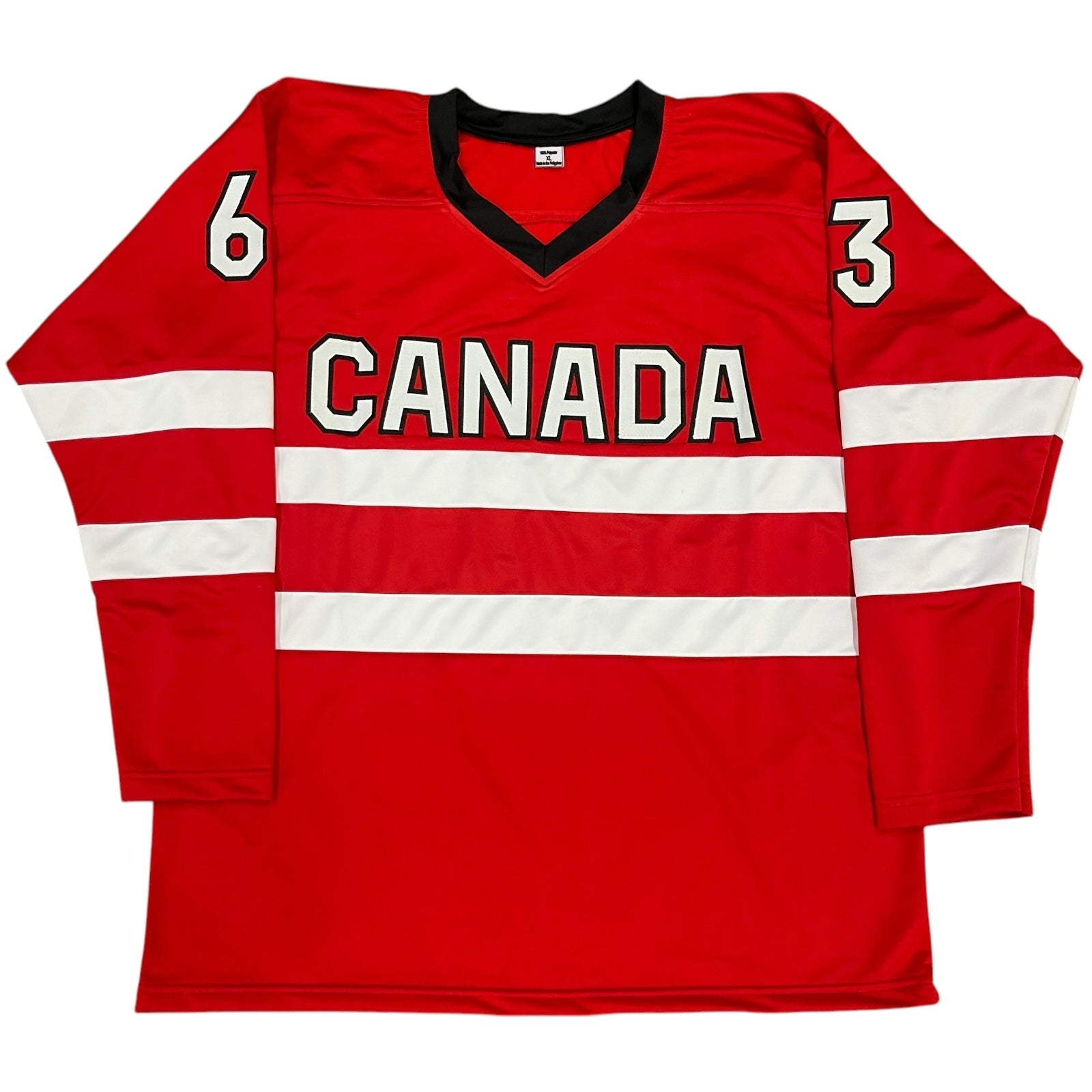 Autographed Brad Marchand Team Canada 4 Nations (Red #63) Custom Jersey - JSA-Powers Sports Memorabilia