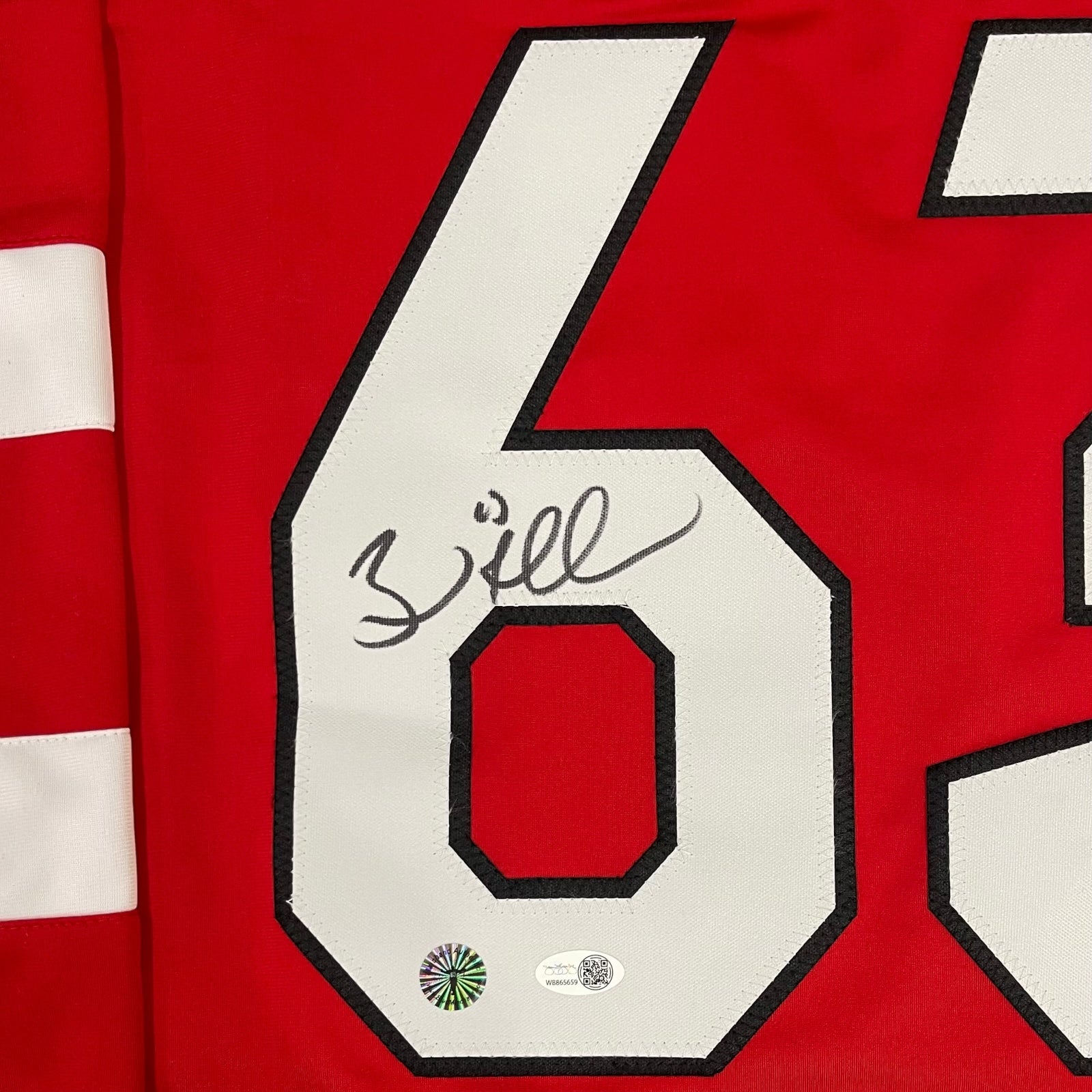 Autographed Brad Marchand Team Canada 4 Nations (Red #63) Custom Jersey - JSA-Powers Sports Memorabilia