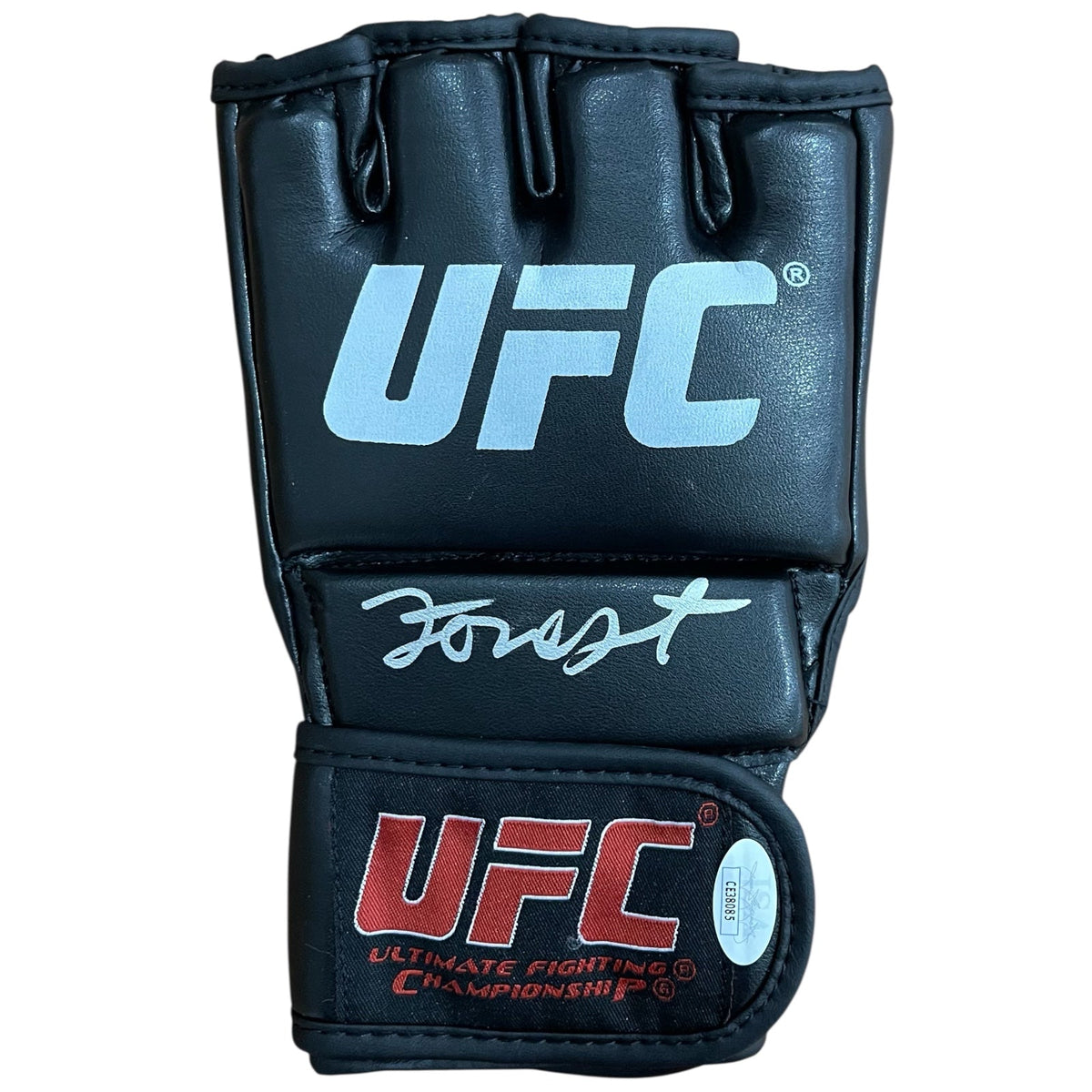 Autographed Forrest Griffin UFC Fighting Glove - JSA-Powers Sports Memorabilia