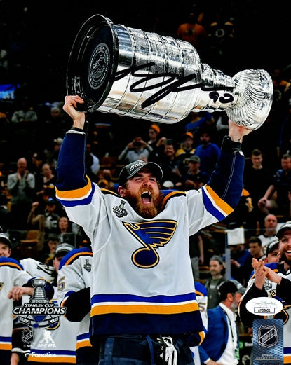 Autographed Ryan O'Reilly St Louis Blues (Stanley Cup Trophy) 8x10 Photo - JSA-Powers Sports Memorabilia