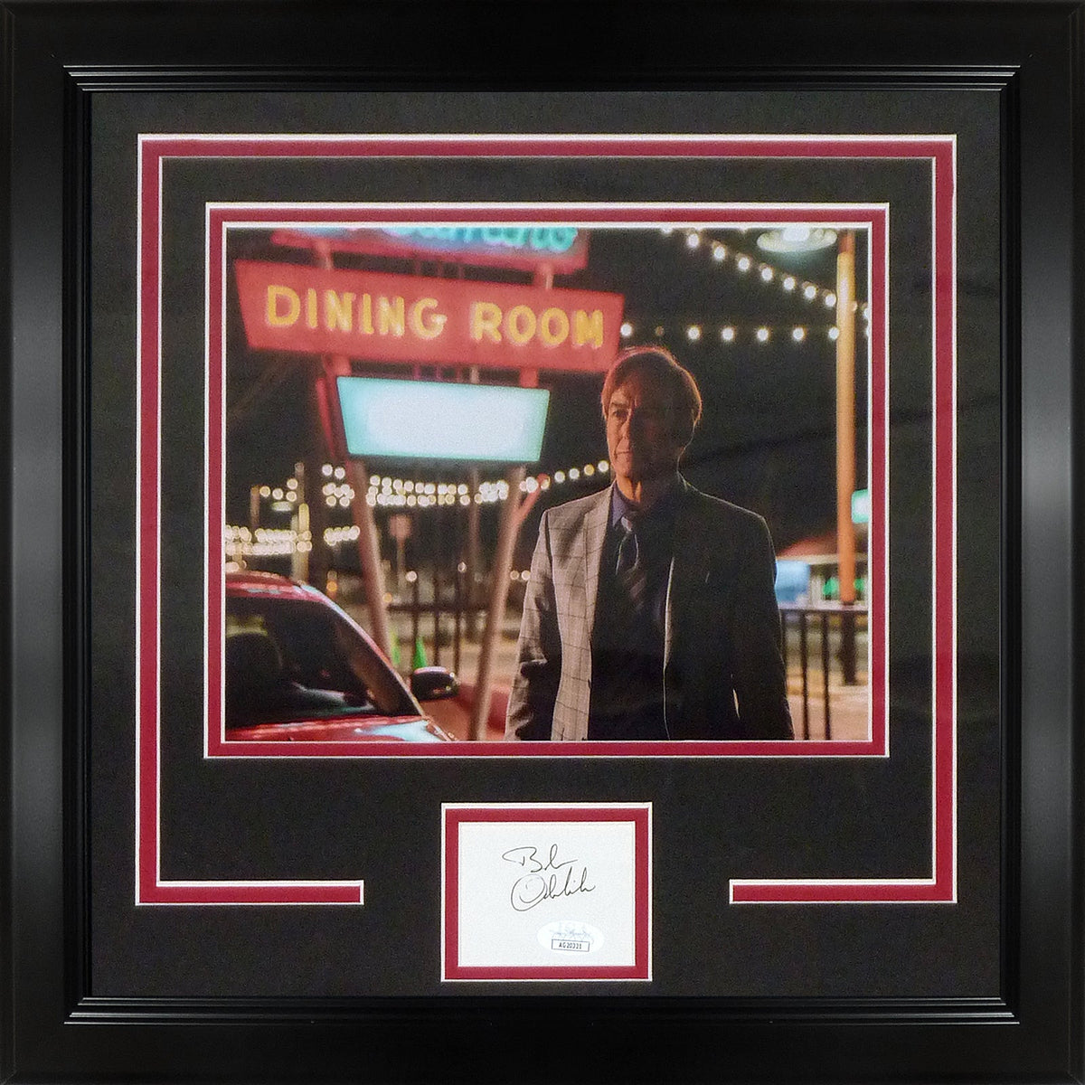 Autographed Bob Odenkirk Better Call Saul Deluxe Framed Signature Series Frame - JSA-Powers Sports Memorabilia