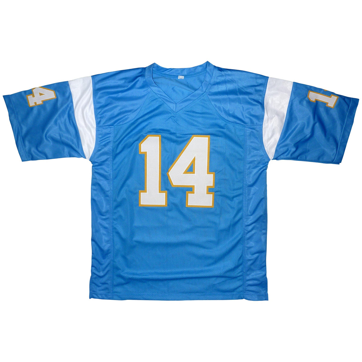 Autographed Dan Fouts San Diego (Powder Blue #14) Custom Jersey - JSA-Powers Sports Memorabilia