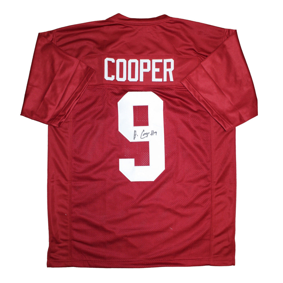 Autographed Amari Cooper Alabama (Crimson #9) Custom Jersey - JSA-Powers Sports Memorabilia