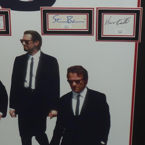 Reservoir Dogs Full-Size Movie Poster Deluxe Framed with 4 Cast Autographs - JSA | Collectible Memorabilia-Powers Sports Memorabilia