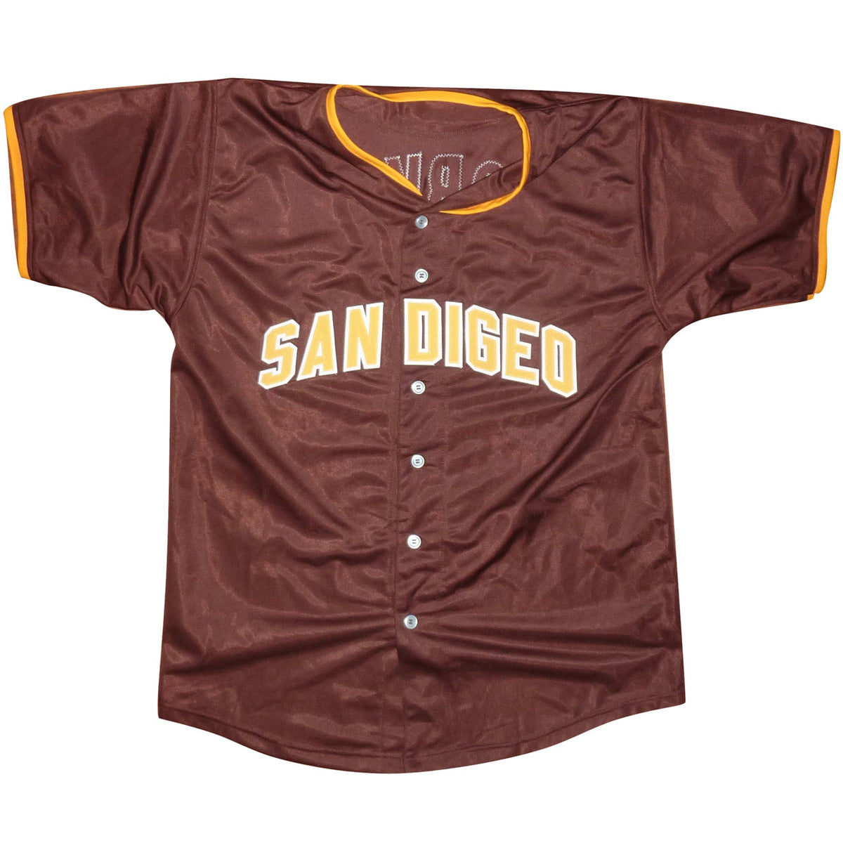 Autographed Steve Garvey San Diego (Brown #6) Custom Baseball Jersey - Beckett-Powers Sports Memorabilia