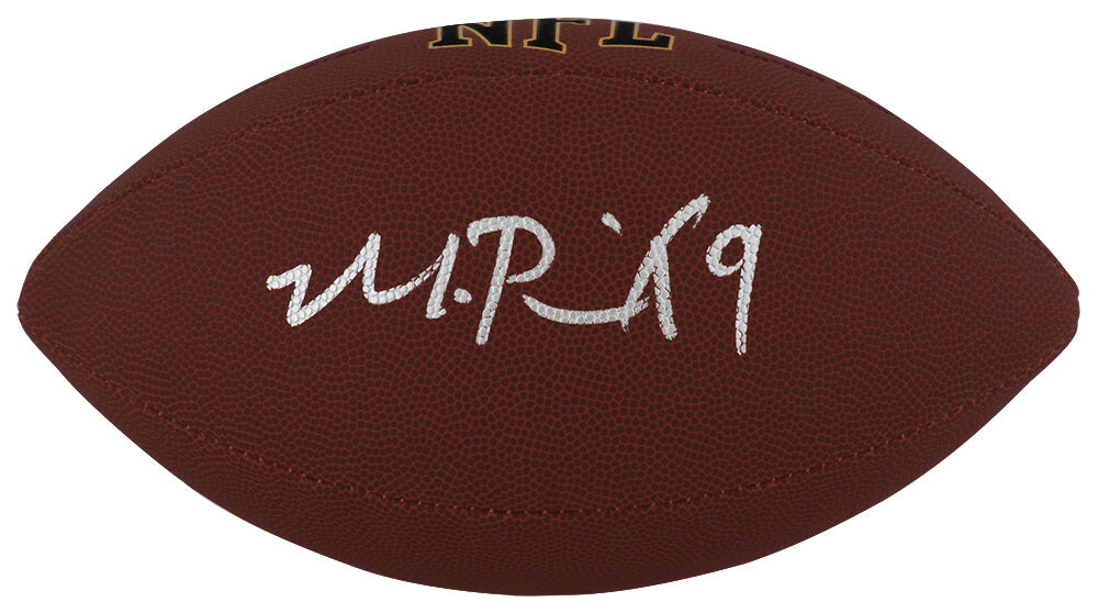 Michael Penix Jr. Autographed Wilson Super Grip Full Size NFL Football-Powers Sports Memorabilia