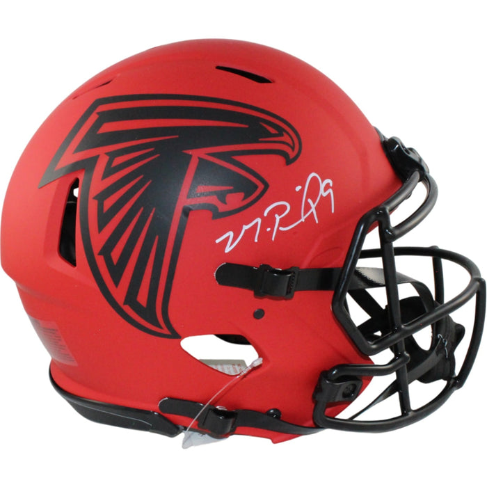 Michael Penix Signed Atlanta Falcons Authentic Rave Helmet – Beckett Authenticated-Powers Sports Memorabilia