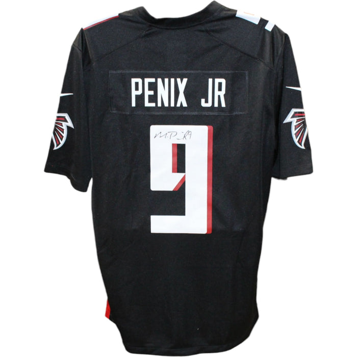 Michael Penix Signed Atlanta Falcons Nike Black Jersey – Beckett Authenticated-Powers Sports Memorabilia