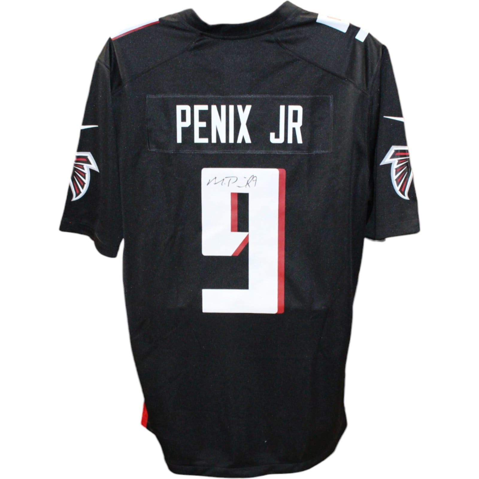 Michael Penix Signed Atlanta Falcons Nike Black Jersey – Beckett Authenticated-Powers Sports Memorabilia