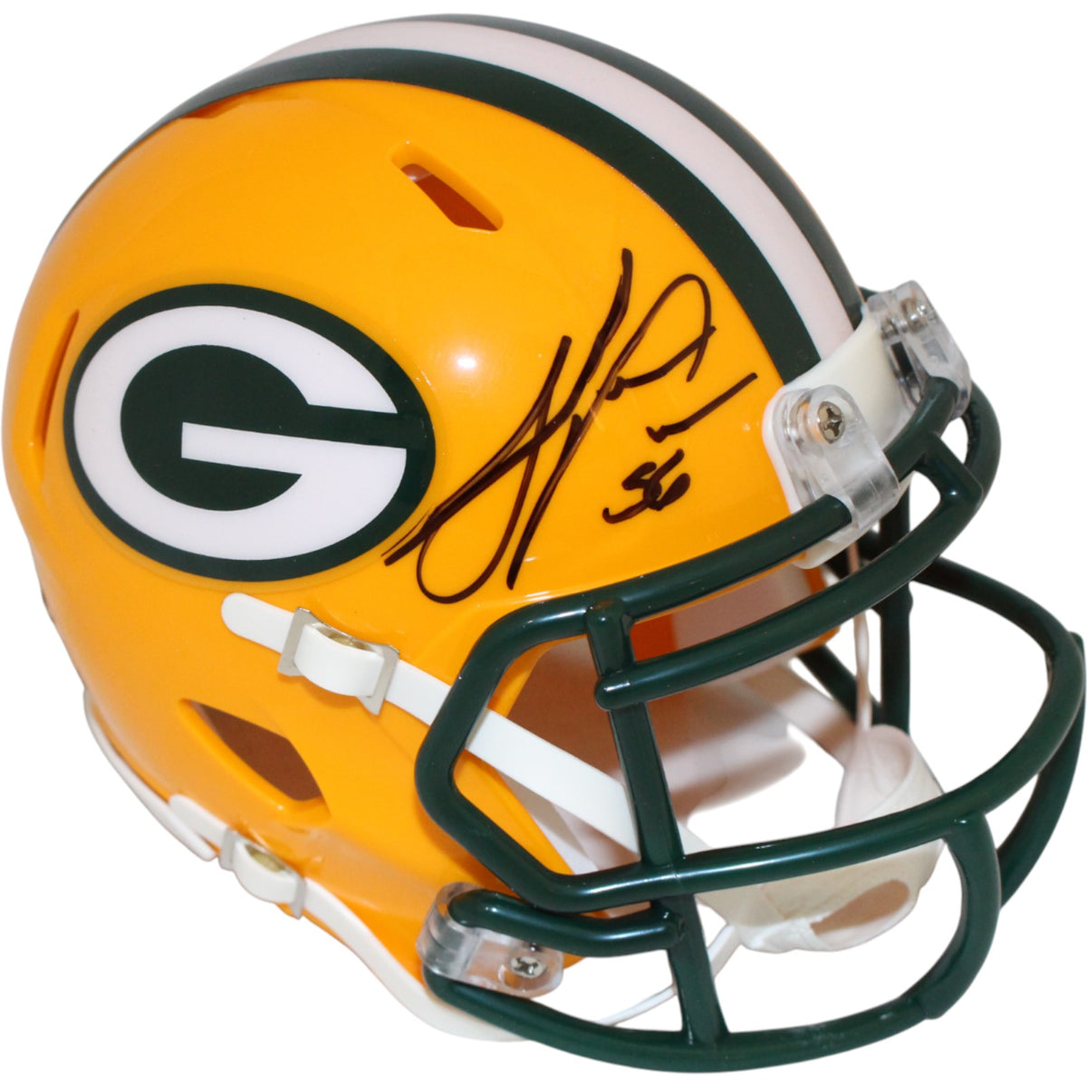 Julius Peppers Green Bay Packers Signed Mini Helmet - Beckett Witness Beckett-Powers Sports Memorabilia