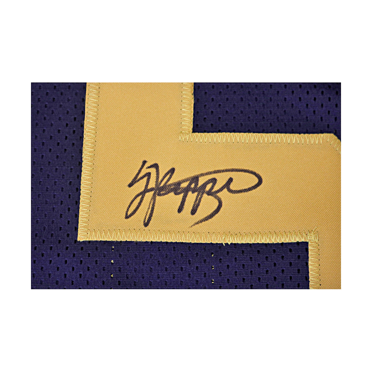 Jabrill Peppers Michigan Wolverines Signed Inscribed "Go Blue" Navy Blue Custom Jersey (JSA Holo)-Powers Sports Memorabilia