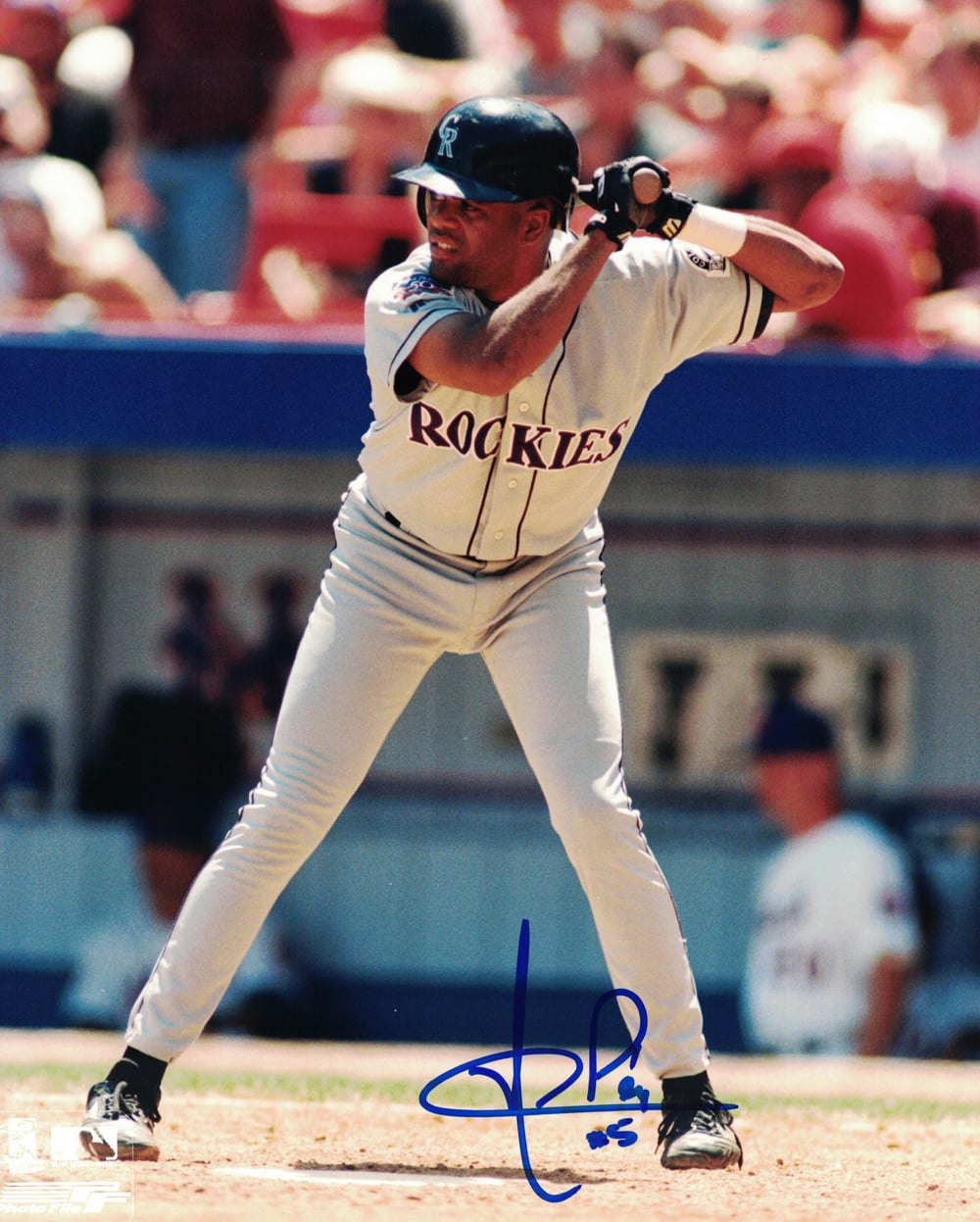 Neifi Perez Colorado Rockies Signed 8x10 Photo PF-Powers Sports Memorabilia