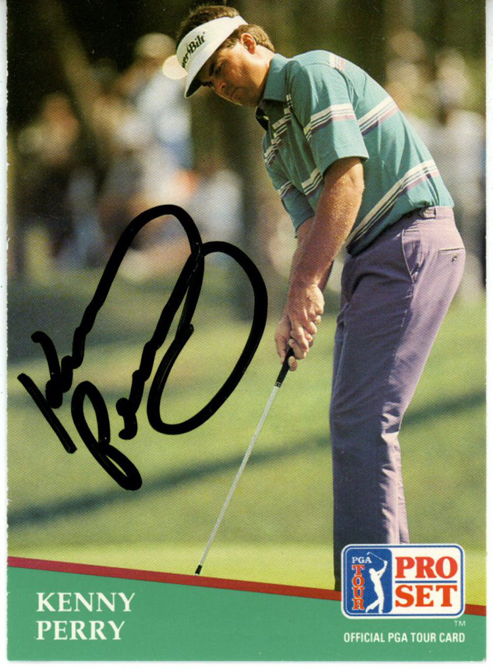 Kenny Perry Pga Signed Card - 1991 Pro Set #145 Beckett Beckett-Powers Sports Memorabilia
