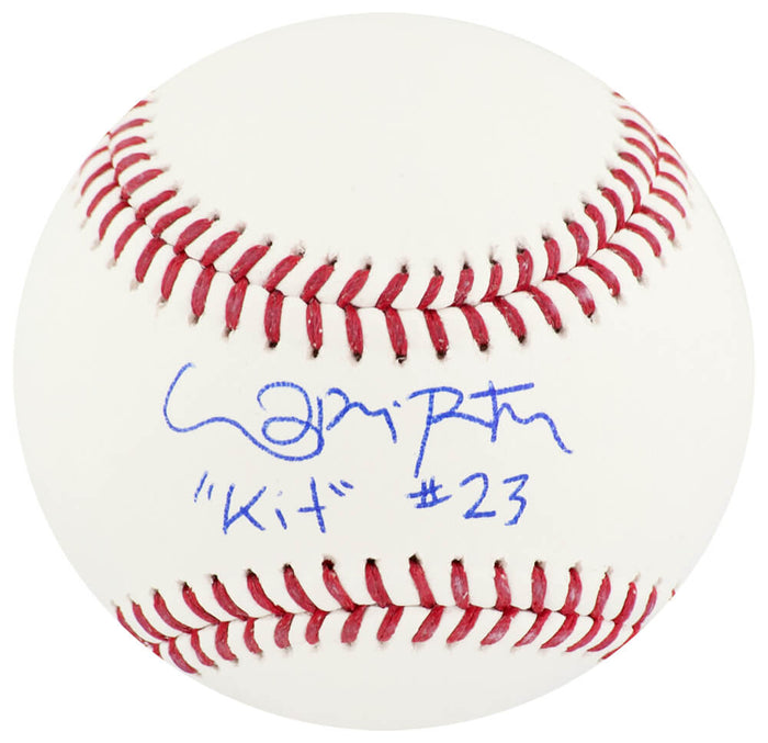 Lori Petty Autographed Rawlings Official MLB Baseball with Kit #23-Powers Sports Memorabilia