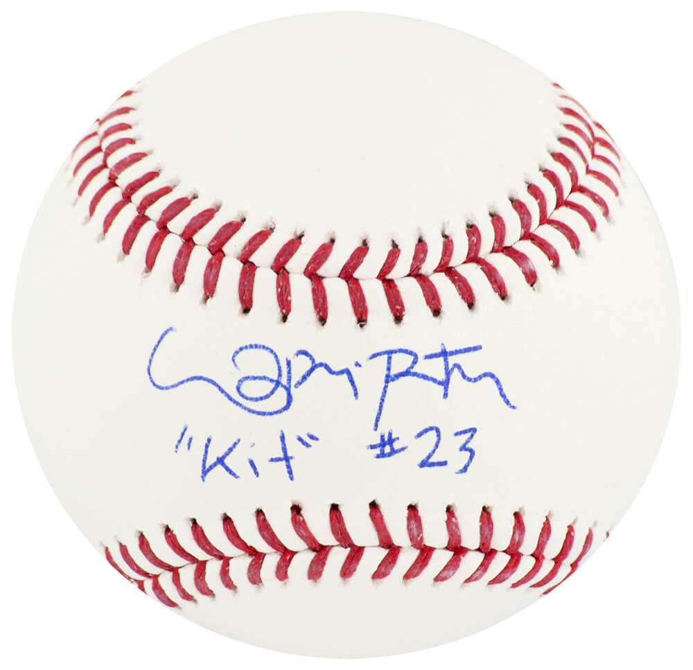 Lori Petty Autographed Rawlings Official MLB Baseball with Kit #23-Powers Sports Memorabilia