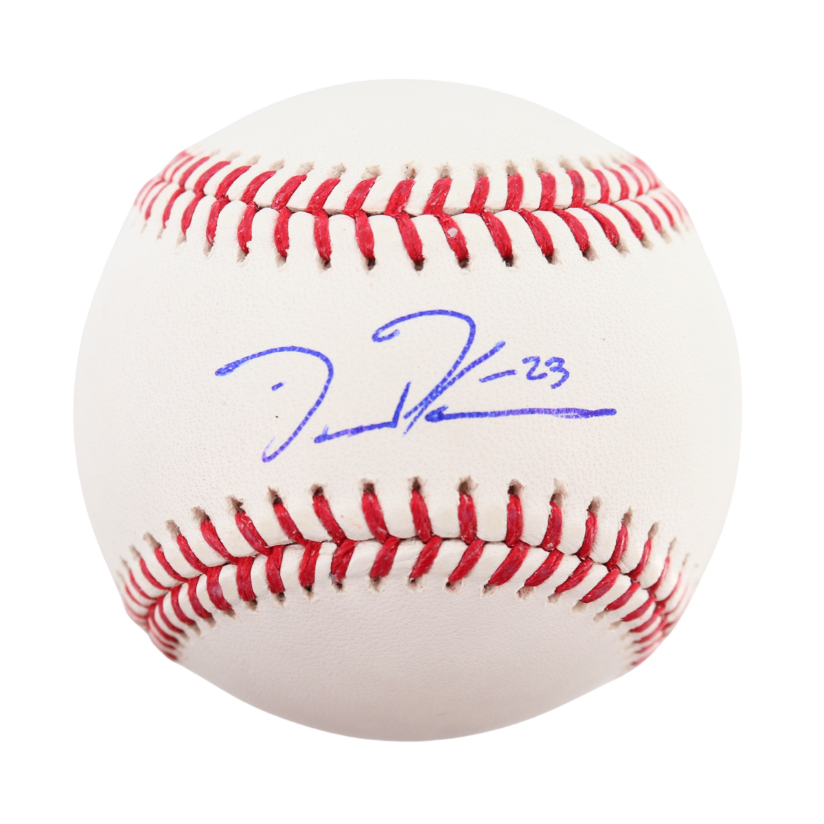 David Peterson New York Mets Signed OMLB Baseball-Powers Sports Memorabilia