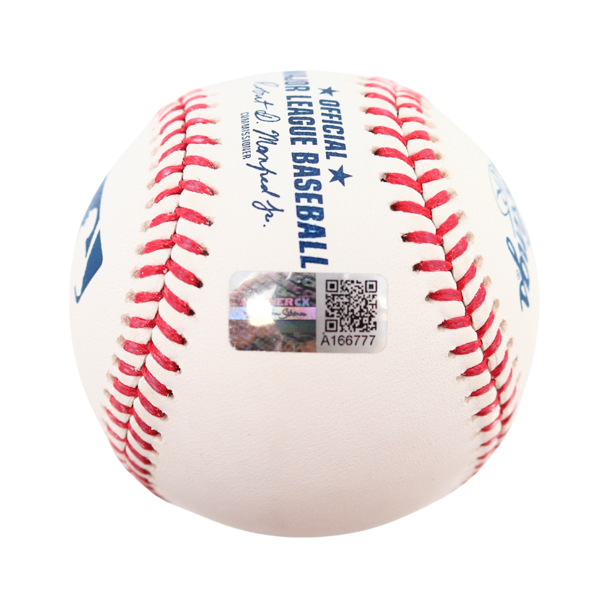 David Peterson New York Mets Signed OMLB Baseball-Powers Sports Memorabilia