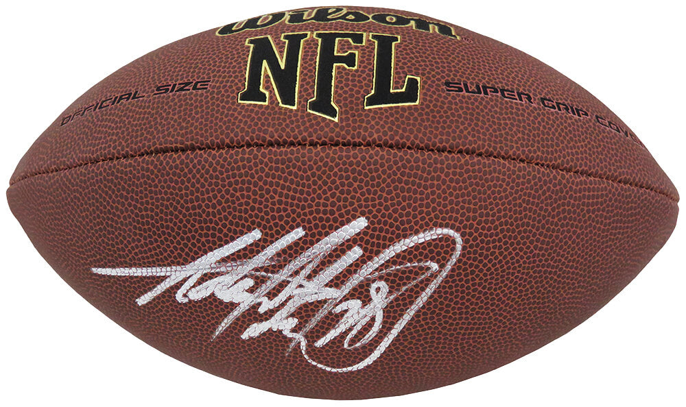 Adrian Peterson Autographed Wilson Super Grip Full Size NFL Football-Powers Sports Memorabilia