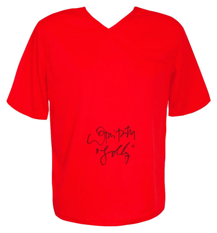 Lori Petty Autographed Orange Prison Costume Shirt & Pants with Lolly-Powers Sports Memorabilia