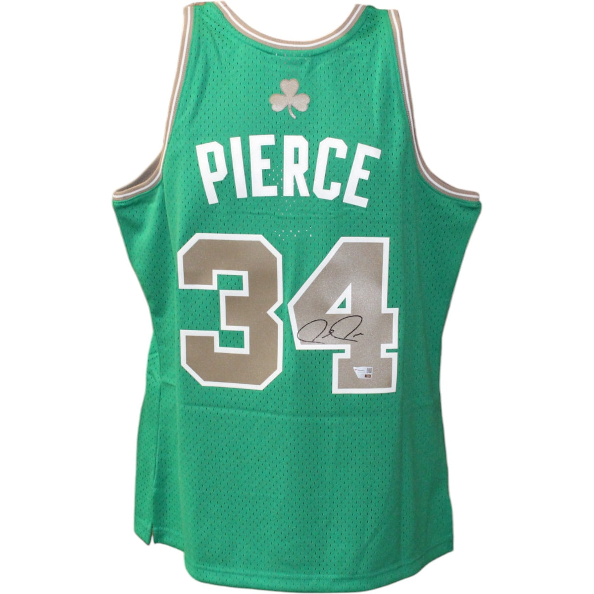 Paul Pierce Signed Boston Celtics Green M&N Jersey Swingman – Fanatics Authenticated-Powers Sports Memorabilia