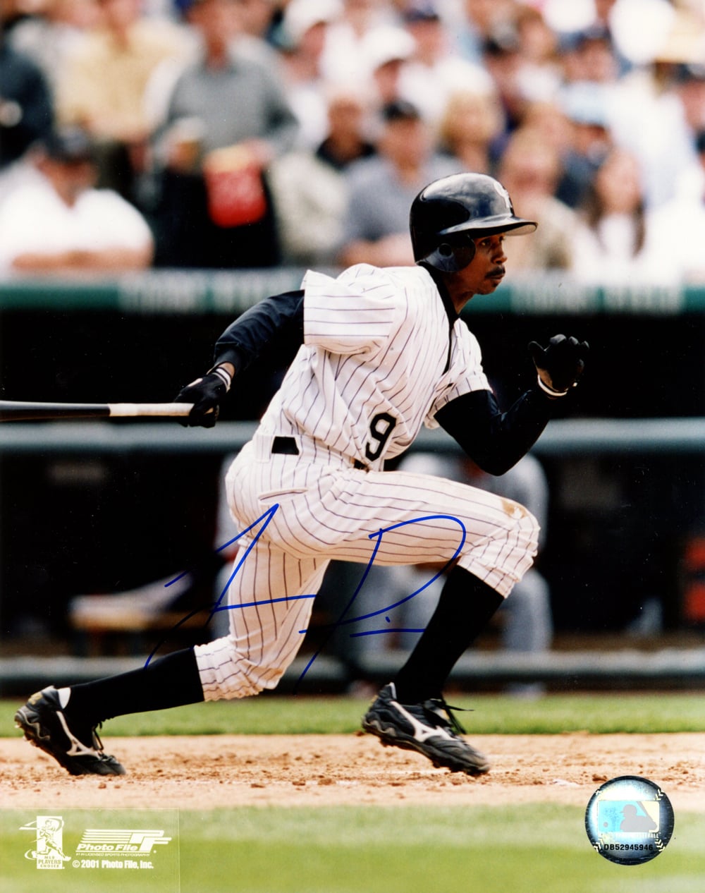 Juan Pierre Colorado Rockies Signed 8x10 Photo-Powers Sports Memorabilia