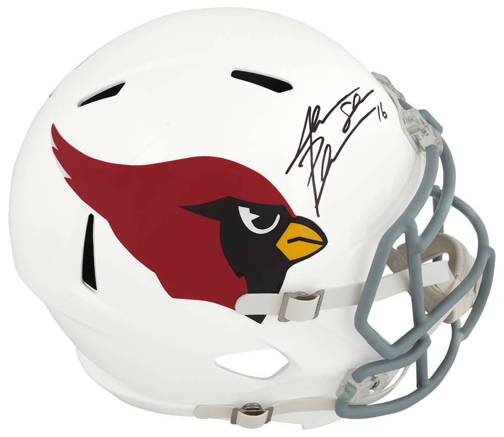 Jake Plummer Autographed Arizona Cardinals Riddell Full Size Speed Replica Helmet with Snake-Powers Sports Memorabilia