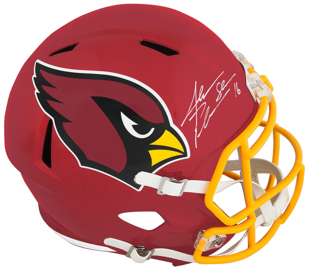 Jake Plummer Arizona Cardinals Autographed FLASH Full Size Riddell Replica Helmet-Powers Sports Memorabilia