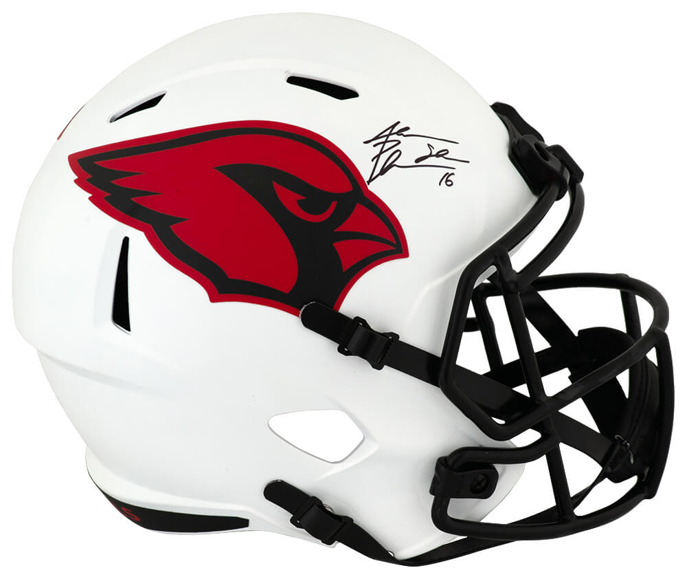 Jake Plummer Arizona Cardinals Autographed Lunar Full Size Riddell Replica Helmet-Powers Sports Memorabilia
